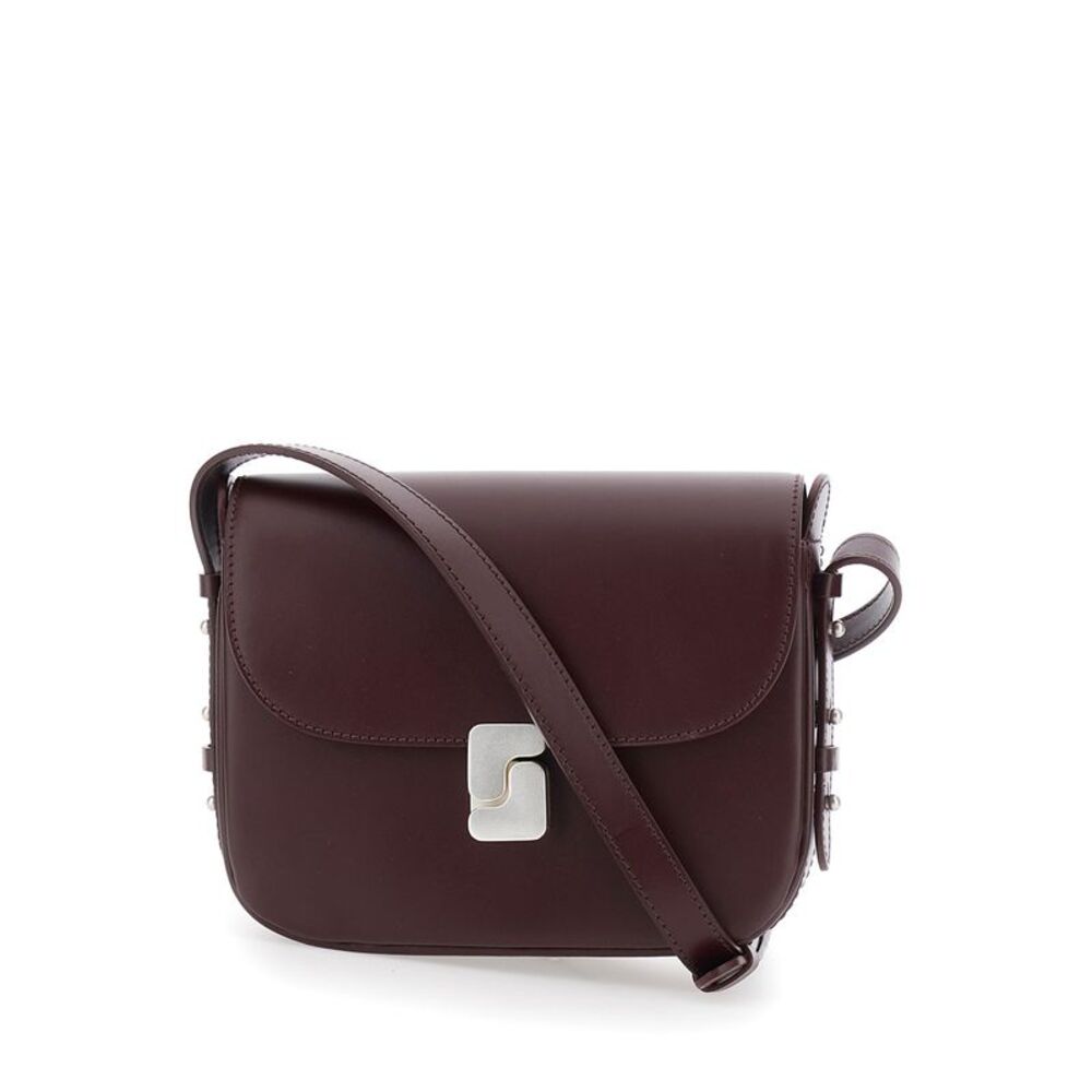 Soeur Women Bellissima Mini Leather Bag Bordeaux For Women